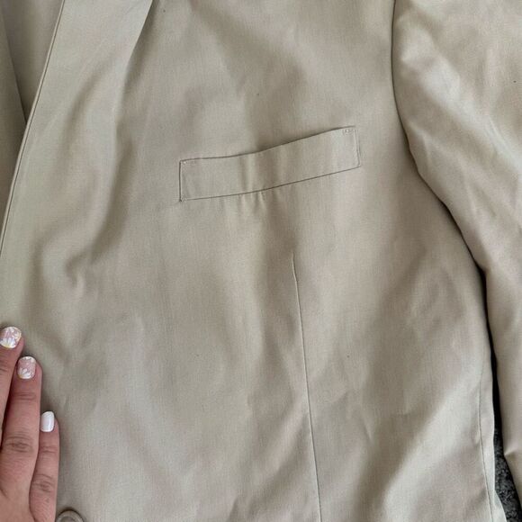 Sterling And Hunt Men's Blazer Tan - Picture 5 of 14